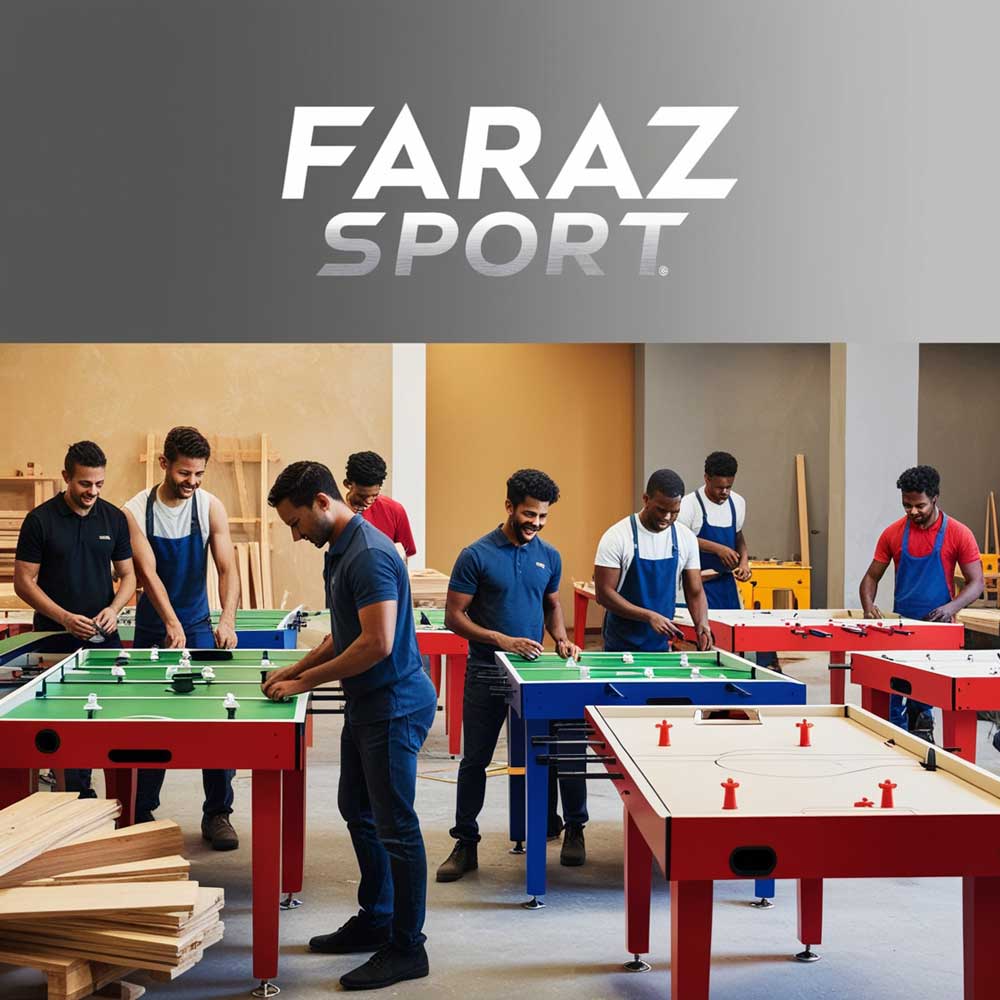 ابعاد و طراحی اولیه برای ساخت فوتبال دستی
