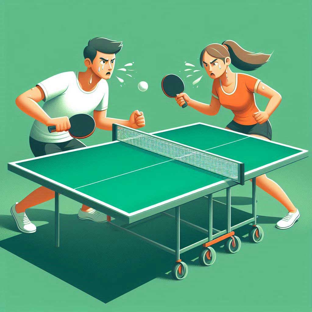  Table tennis and ping pong