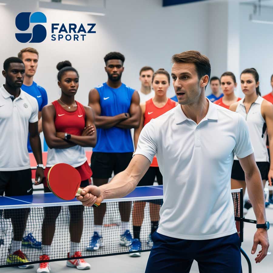 حرکات پایه در بازی های پینگ پنگ