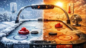 تأثیر محیط بر میز ایرهاکی